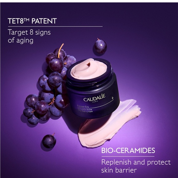 Caudalie 🪷Premier Cru Collection The Anti Aging Rich Cream  *Sealed* - Picture 6 of 7